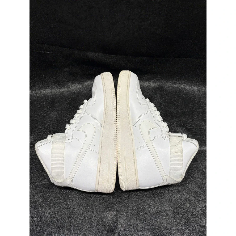 Nike Air Force 1 High 07 Mens Shoes White White CW2290-111 Size 9 High Top AF1